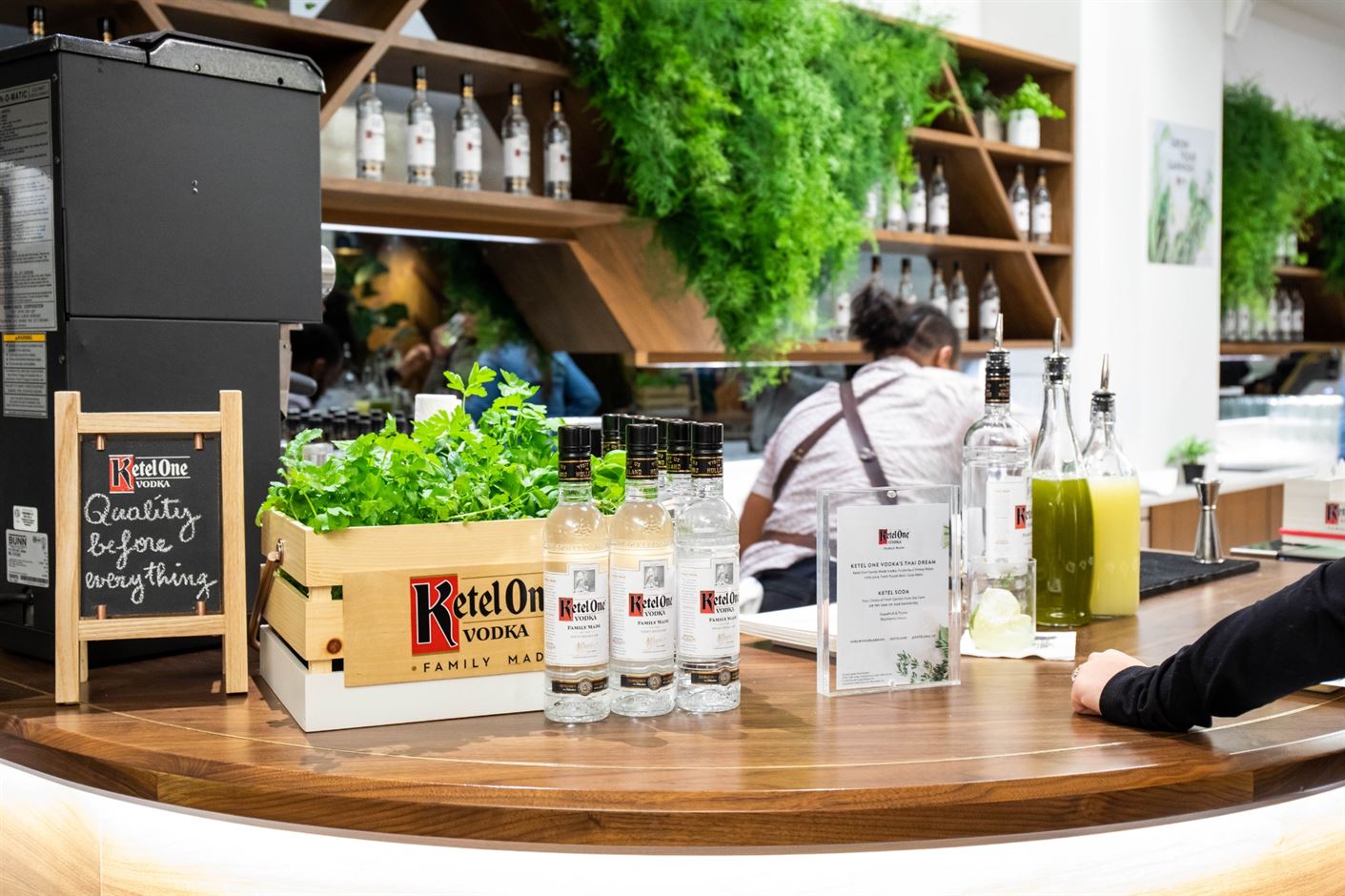 ketelone vodka brand activation event at Blender Workspace private event space NYC